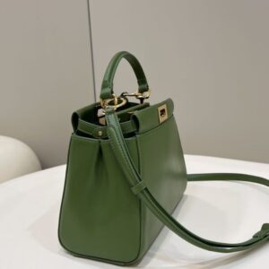 Replica Fendi Peekaboo Green - realistic designer-inspired fake bag