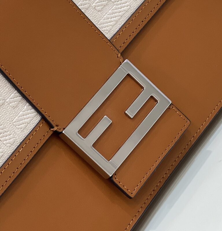 Replica Fendi Baguette Pouch Brown - 1:1 designer replica handbag