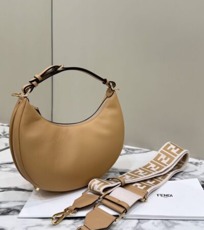 Replica Fendi Fendigraphy Large Brown - top-tier luxury replica shoulder bag