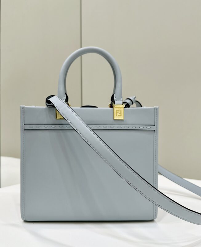 Replica Fendi Small Tote Sky Blue - high-accuracy replica luxury purse
