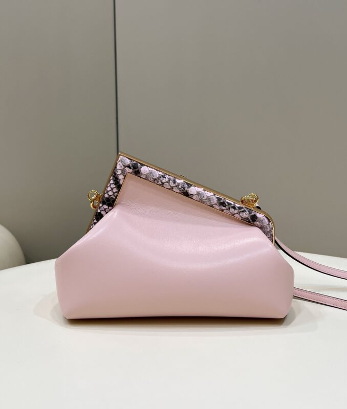 Replica Fendi First Pink Python - top-rated replica designer bag