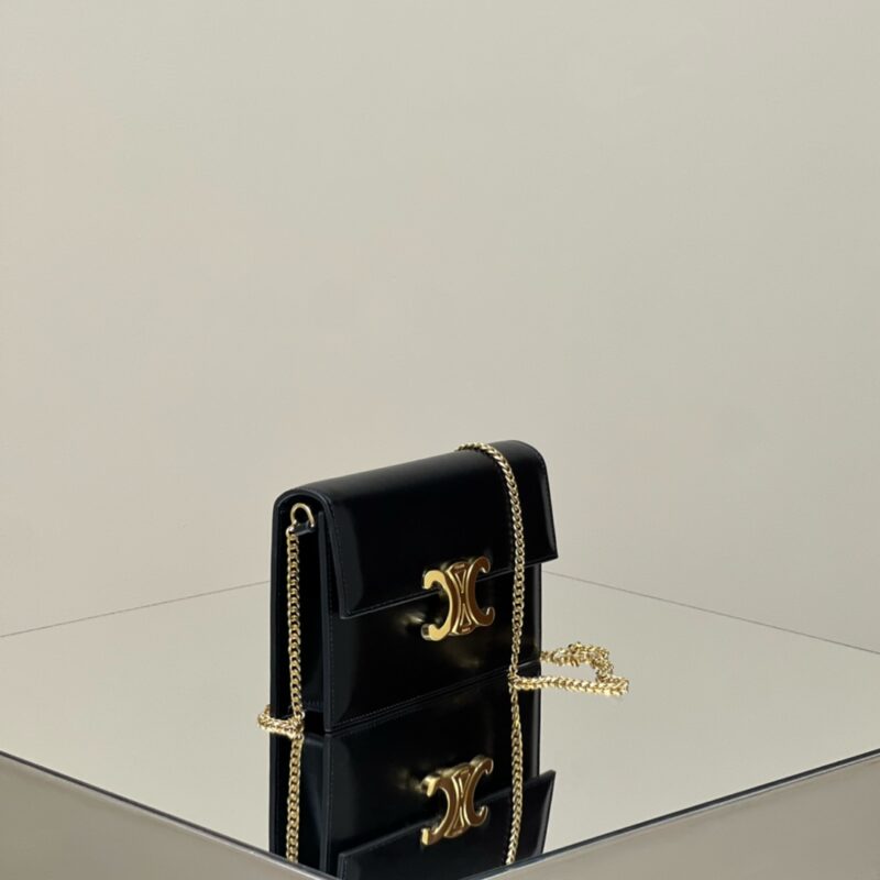 Replica Celine Clutch Soir Black - elite superclone designer purse