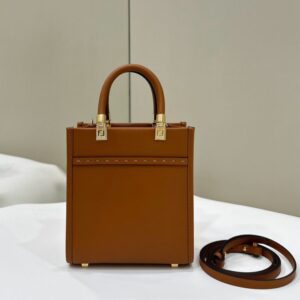 Replica Fendi Mini Tote Brown - best-selling designer handbag dupe