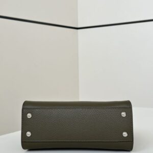 Replica Fendi Peekaboo Small Dark Grey - best quality luxury bag dupe