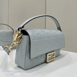 Replica Fendi Baguette Sky Blue - realistic designer-inspired fake bag