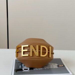 Replica Fendi Fendigraphy Small Brown - premium-grade designer purse dupe