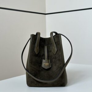 Replica Fendi Origami Small Dark Green - best-selling designer handbag dupe