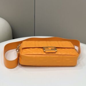 Replica Fendi Baguette Orange - best-selling designer handbag dupe