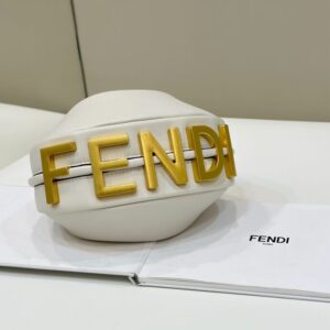 Replica Fendi Fendigraphy Small White - elite superclone designer purse