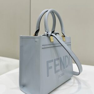 Replica Fendi Small Tote Sky Blue - authentic-look luxury purse replica