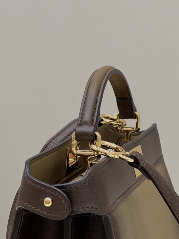 Replica Fendi Peekaboo Large Dark Brown - best-selling designer handbag dupe