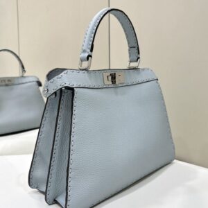 Replica Fendi Peekaboo Sky Blue - high-quality designer bag clone