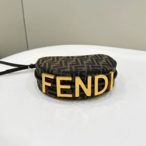 Replica Fendi Fendigraphy Small F Cotton - premium-grade designer purse dupe