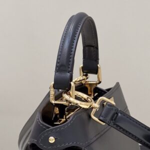 Replica Fendi Peekaboo Mini Black - ultra-realistic fake designer tote