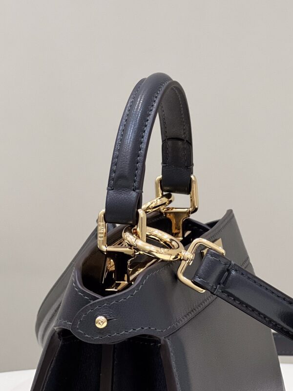 Replica Fendi Peekaboo Mini Black - ultra-realistic fake designer tote