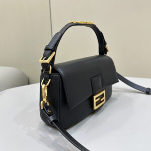 Replica Fendi Baguette Full Leather Black - best-selling designer handbag dupe