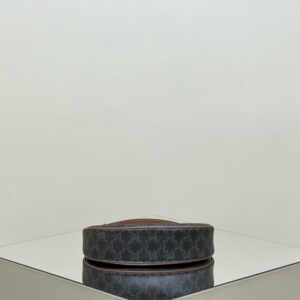 Replica Celine Triomphe Moon Bag Brown - near-authentic luxury replica handbag