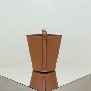 Replica Celine Triomphe Bucket Bag Brown - top-tier luxury replica shoulder bag