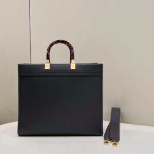 Replica Fendi Sunshine Tote Dark Grey - 1:1 designer replica handbag