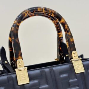 Replica Fendi Small Tote Black - top-tier luxury replica shoulder bag