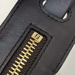 Replica Fendi Simply Brown Cotton - best quality luxury bag dupe