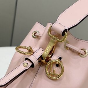 Replica Fendi Tresor Mini Bucket Pink - high-quality designer bag clone