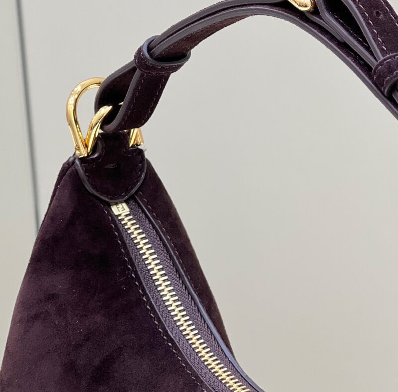 Replica Fendi Fendigraphy Large Black Velvet - best quality luxury bag dupe