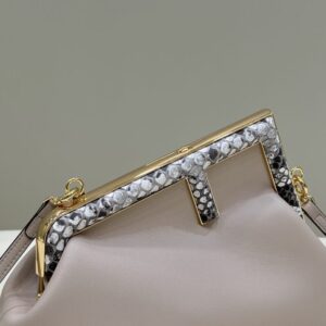 Replica Fendi First Beige Python - best quality luxury bag dupe