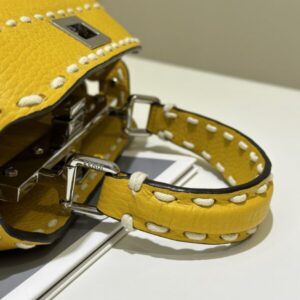 Replica Fendi Peekaboo Yellow - high-accuracy replica luxury purse