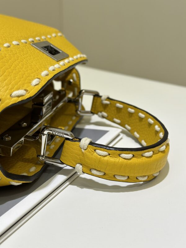 Replica Fendi Peekaboo Yellow - high-accuracy replica luxury purse