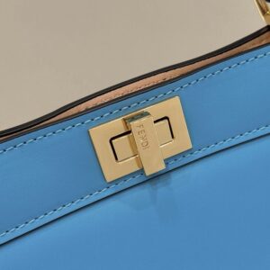 Replica Fendi Peekaboo Large Blue - top-rated replica designer bag