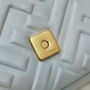 Replica Fendi Baguette Sky Blue - premium 1:1 fake handbag model