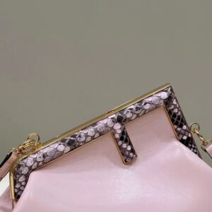 Replica Fendi First Pink Python - best-selling designer handbag dupe