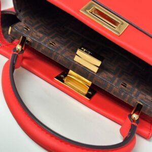 Replica Fendi Peekaboo Medium Red - best-selling designer handbag dupe