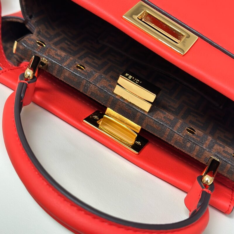 Replica Fendi Peekaboo Medium Red - best-selling designer handbag dupe