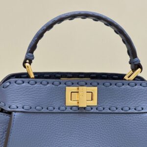 Replica Fendi Peekaboo Small Blue - high-quality designer bag clone