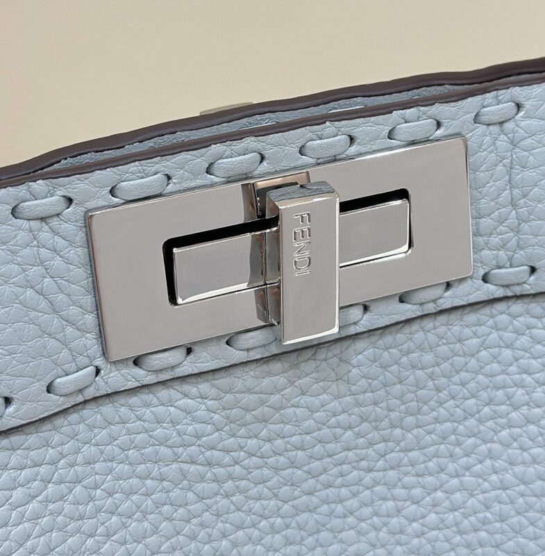 Replica Fendi Peekaboo Sky Blue - elite superclone designer purse