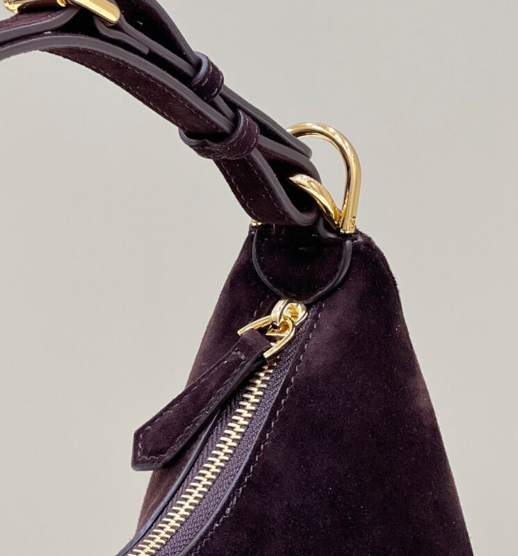 Replica Fendi Fendigraphy Large Black Velvet - realistic designer-inspired fake bag