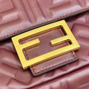 Replica Fendi Baguette Bordeaux - elite superclone designer purse