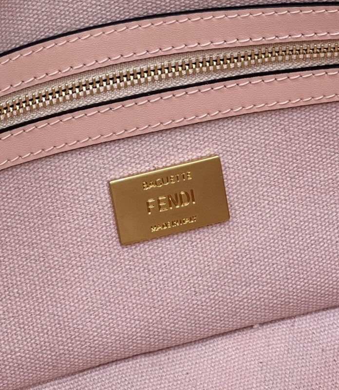 Replica Fendi Baguette FF Pink - high-end fake designer purse