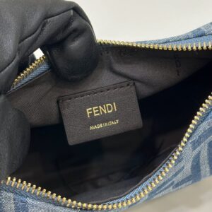 Replica Fendi Fendigraphy Small Denim Blue - high-accuracy replica luxury purse