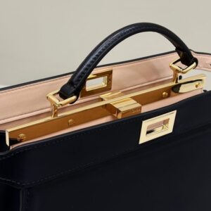 Replica Fendi Peekaboo Large Black - premium-grade designer purse dupe