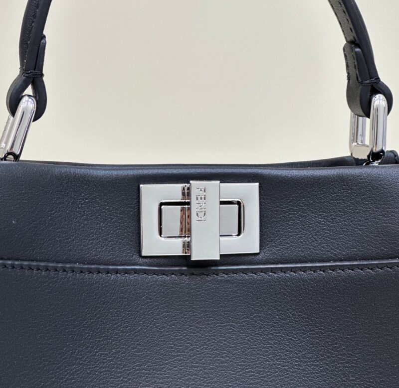 Replica Fendi Peekaboo Small Black - premium-grade designer purse dupe