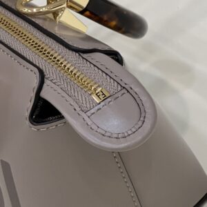 Replica Fendi By The Way Boston Dark Beige - top-rated replica designer bag