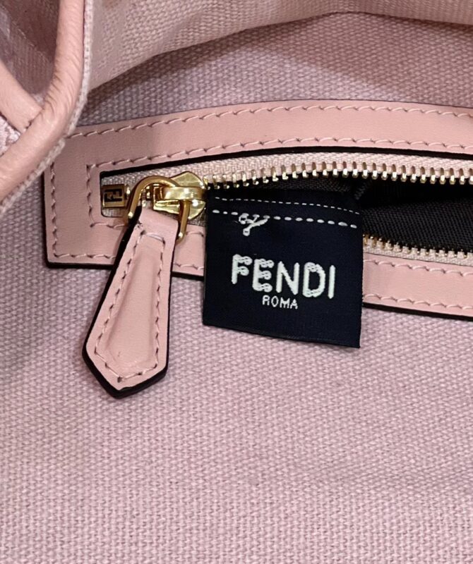 Replica Fendi Baguette FF Pink - near-authentic luxury replica handbag