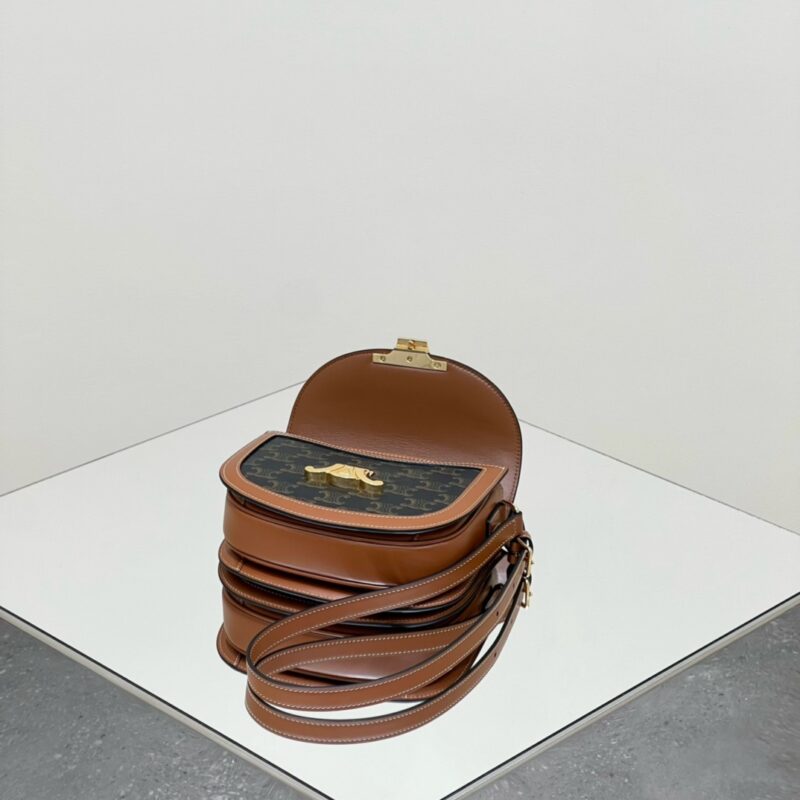 Replica Celine Triomphe Bisaccia Mini - high-quality designer bag clone