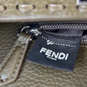 Replica Fendi Peekaboo Small Dark Grey - high-quality designer bag clone