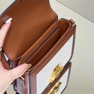 Replica Celine Triomphe Mini White - high-quality designer bag clone