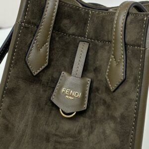 Replica Fendi Origami Small Dark Green - high-accuracy replica luxury purse