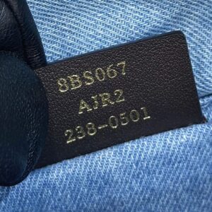 Replica Fendi By The Way Boston Blue Cotton - elite superclone designer purse